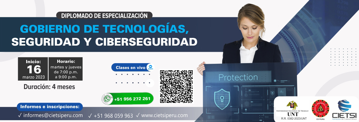 diplomado de especializaciOn en gobierno de tecnologIas  seguridad y ciberseguridad 2023